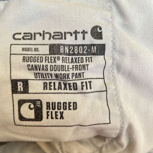 Carhartt Relaxed Fit Canvas Double-Front Utility Work Pants 32 x 30 - Picture 8 of 11
